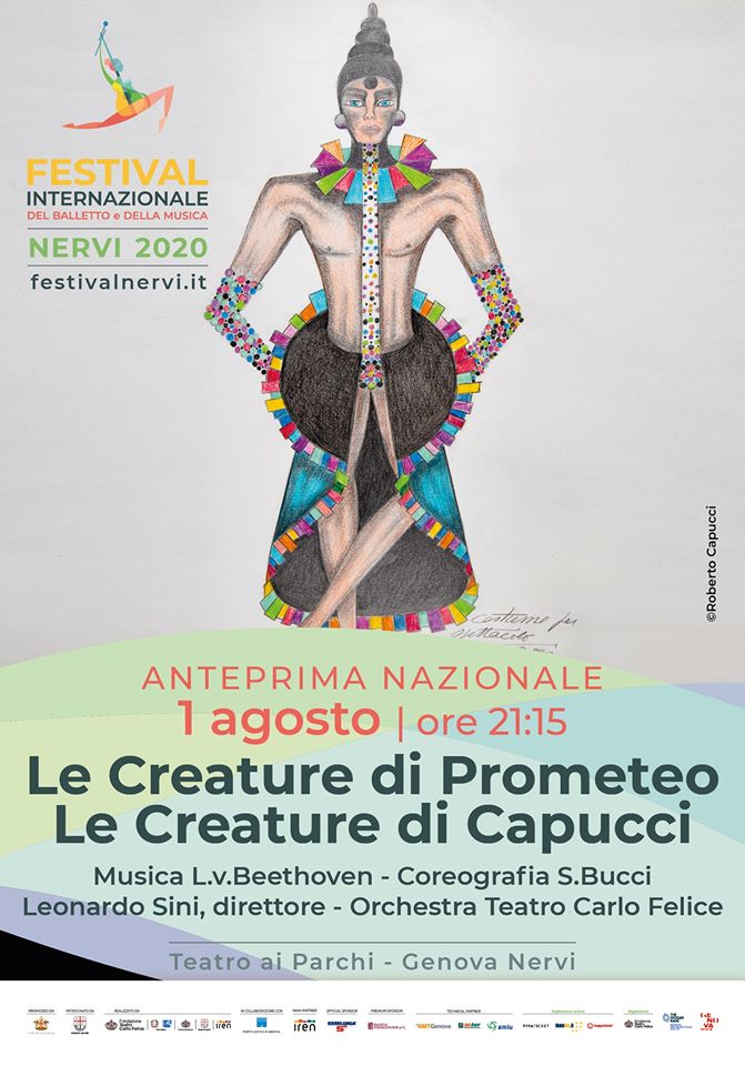 Roberto Capucci - "Le creature di Prometeo Le creature di Capucci" Festival di Nervi
